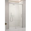Radaway IDEA 6 BRUSHED NIKEL DWJ sprchové dvere 130 x 205 cm, sklo číre 387017-91-01L