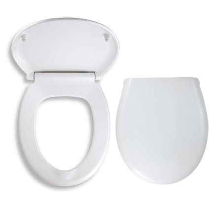 Novaservis WC SEDÁTKO voľne-padajúce DUROPLAST BIELA, softclose WC/SOFTDPLAST