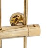 Rea LUNGO GOLD sprchový set s termostatickou batériou a výtokom, zlaté P4114