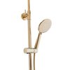 Rea LUNGO GOLD sprchový set s termostatickou batériou a výtokom, zlaté P4114