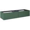 Elita komoda Look Slim 160 cm 2S forest green matt, 160x31,8x44,9 cm, RE081604027010
