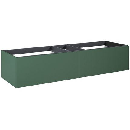 Elita komoda Look Slim 160 cm 2S forest green matt, 160x31,8x44,9 cm, RE081604027010