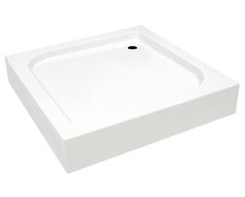 Novoterm VICTOR PLUS štvorcová sprchová vanička 90 x 90 x 15 cm