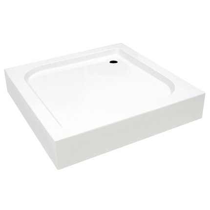 Novoterm VICTOR PLUS štvorcová sprchová vanička 80 x 80 x 15 cm