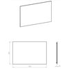Elita SHARON SQUARE Led zrkadlo s osvetlením v ráme 120 x 80 cm, Rose Gold RE061203015450