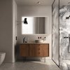Elita SHARON SQUARE Led zrkadlo s osvetlením v ráme 120 x 80 cm, Rose Gold RE061203015450