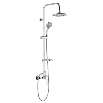 Kuchinox ENNA sprchový set s batériou, chróm PKE_00KX