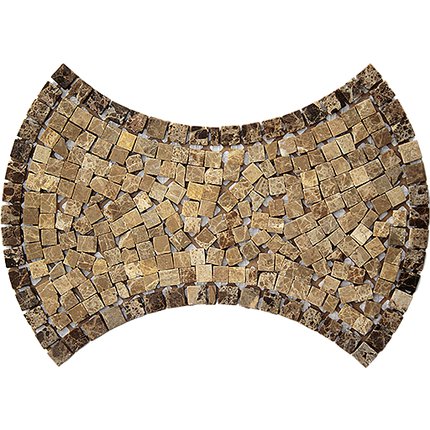 CERAMSTIC kamenná mozaika PUZZLE DARK MK-18 40 x 28 cm MK.18.40X28.MOZ.KAM