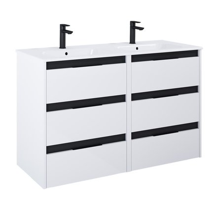 Kúpeľňová skrinka Alpine 6S pod umývadlo alebo dosku 117 x 45,2 cm