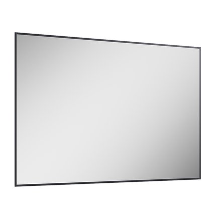 Elita SHARON SQUARE Led zrkadlo s osvetlením v ráme 120 x 80 cm, Black RE061203010560