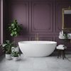 Rea CARMEN voľne stojaca akrylátova vaňa 170 x 84,5 cm REA-W0506