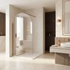 Rea Heaven Brush Copper sprchová zástena 90 x 200 cm sklo číre K6686