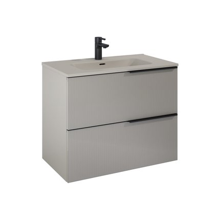 Elita SOHO skrinka pod umývadlo 80 cm 2S fume matt PDW 168744