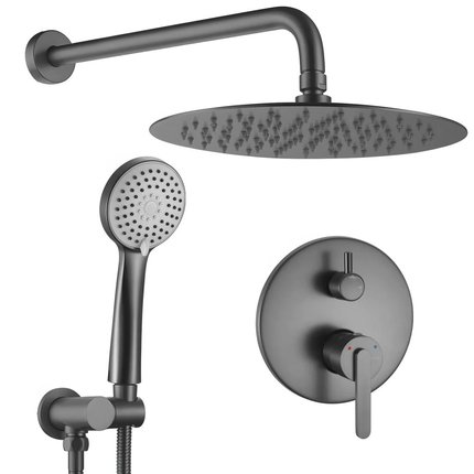 Rea ONTARIO podomietková sprchová súprava + Box, titan REA-P5504