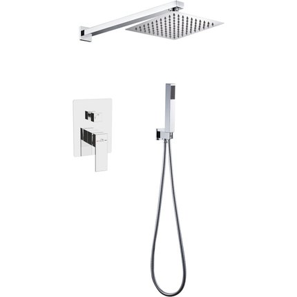 Laveo KVADRATO podomietkový sprchový set BLQ_002P