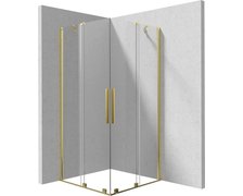Deante PRIZMA sprchový kút 80 x 80 x 195 cm, sklo číre KPNZP08P08