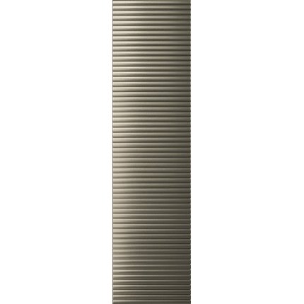 Tubadzin GROOVE Metallic 1 STR lesklý obklad 7,8 x 29,8 cm