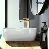 Valvex LOFT GOLD stojánková umývadlová batéria s automatickou vypúšťacou zátkou, zlatá 2455800