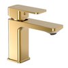 Valvex LOFT GOLD stojánková umývadlová batéria s automatickou vypúšťacou zátkou, zlatá 2455800