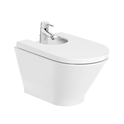 Roca GAP ROUND závesný bidet 54 x 35,5 cm, A3570N6000