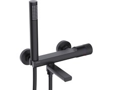 VALVEX DECOR Black – nástenná vaňová batéria s príslušenstvom, 2420670