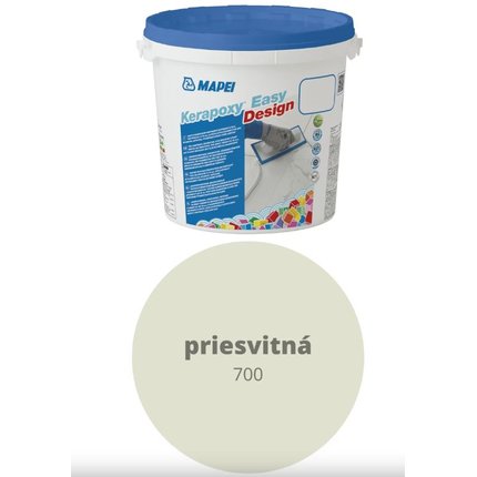 MAPEI KERAPOXY Easy Design EPOXIDOVÁ ŠKÁROVACIA HMOTA 3 kg 700 priesvitná