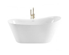 Rea LUSSO SLIM voľne stojaca akrylátova vaňa 170 x 74 cm REA-W0504