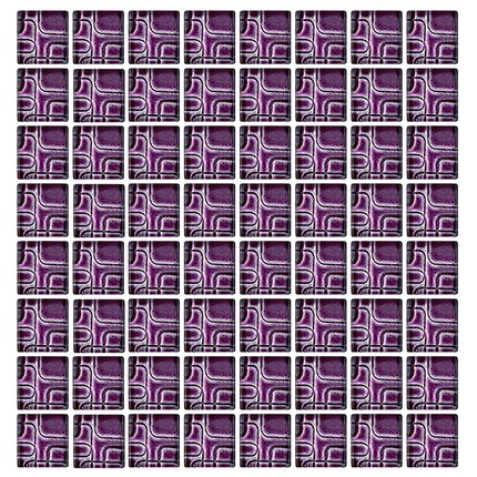 HOME SQUARES 561 sklenená mozaika 30 x 30 cm
