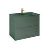 Elita SOHO skrinka pod umývadlo 80 cm 2S green matt PDW 169083