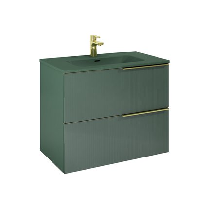 Elita SOHO skrinka pod umývadlo 80 cm 2S green matt PDW 169083