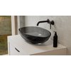 Besco NEYA CARBON GREY umývadlo na dosku 60 x 35 cm #UMN-60-CGW