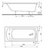 Kolo Geberit PERFECT akrylátová vaňa 170 x 75 cm 554.073.01.1