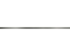 Cersanit METAL silver border matt listela 2x74 cm WD929-006