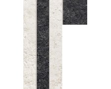 Domino Vanilla STR mozaika matná 19,8 x 44,9 cm