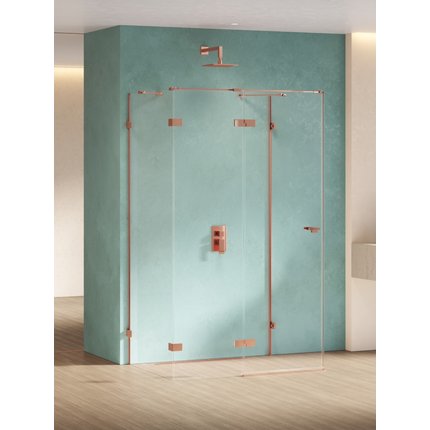 New Trendy EVENTA COPPER SHINE prístenný sprchový kút 80 x 80 x 200 cm EXK-6474