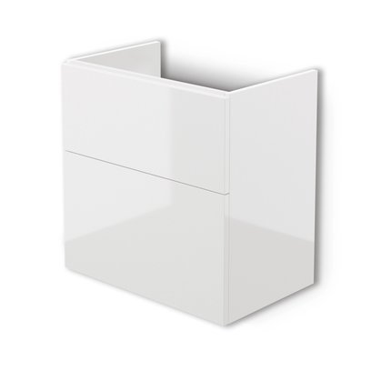 Deante PRIZMA pod umývadlová skrinka 60 x 38,5 cm, biela STU_6U61