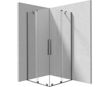 Deante PRIZMA sprchový kút 80 x 80 x 195 cm, sklo číre KPNDP08P08