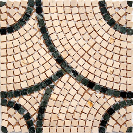 CERAMSTIC kamenná mozaika NASCA GRAFIT MK-23 33 x 33 cm MK.23.33X33.MOZ.KAM
