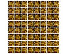 HOME SQUARES 563 sklenená mozaika 30 x 30 cm