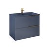 Elita SOHO skrinka pod umývadlo 80 cm 2S blue matt PDW 169084