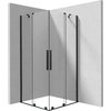 Deante PRIZMA sprchový kút 80 x 80 x 195 cm, sklo číre KPNNP08P08