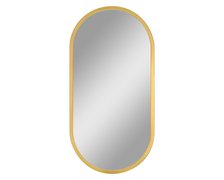 Home EVO GOLD zrkadlo v zlatom  ráme 50 x 100 cm