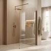 Rea Heaven Brush Copper sprchová zástena 110 x 200 cm sklo číre K6688