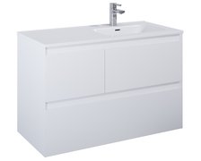 Elita SPLIT skrinka pod umývadlo 100 cm 3S, biela matná 168160