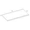 Elita GR28 vrchná doska PCV 90 x 46 cm 166893