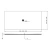 Rea ATLAS CHROM sprchový kút 120 x 100 x 200 cm, sklo číre, pravý K4668 + K4334