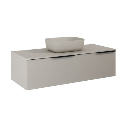 Elita SOHO komoda 2S Fume matt, 120 x 31,8 x 45,3 cm RE081204047020