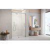 Radaway IDEA 6 BRUSHED NIKEL DWJ sprchové dvere 140 x 205 cm, sklo číre 387018-91-01R