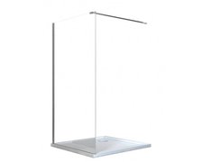 BESCO Aveo Chróm sprchová zástena 130 x 195 cm sklo číre