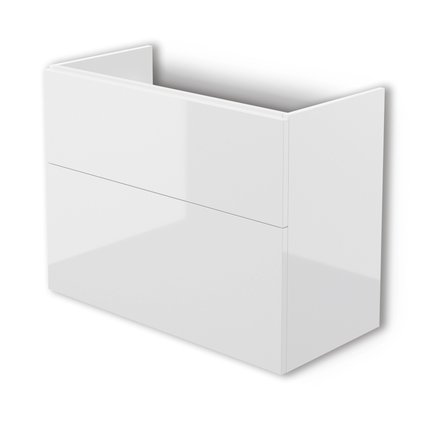 Deante PRIZMA pod umývadlová skrinka 80 x 38,5 cm, biela STU_6U81